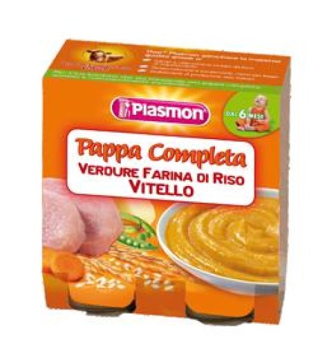 Plasmon Omog Pappe Vit/ver/ris