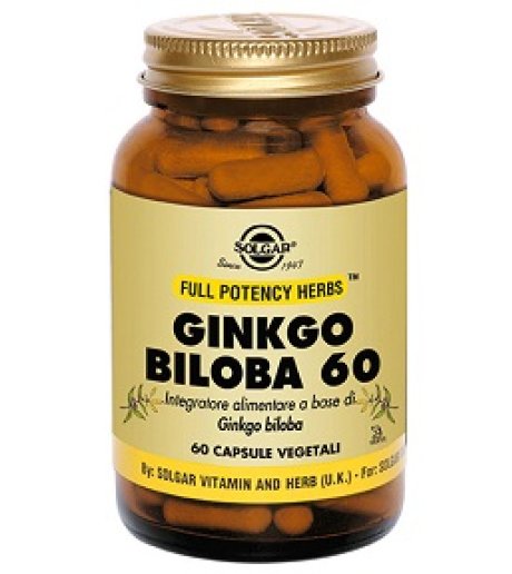 GINKGO BILOBA  60VEGICPS SOLGAR<