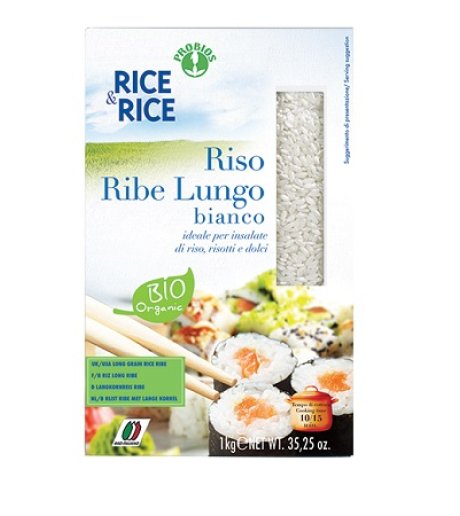 R&R Riso Lungo Ribe Bianco 1Kg