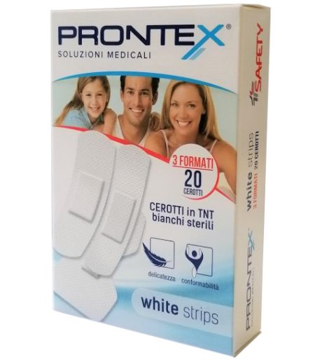 PRONTEX CER WHITE STRIPS 20PZ