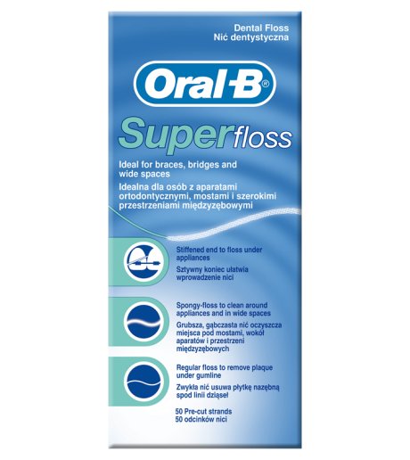 Oralb Superfloss Filo Interden