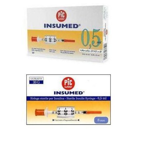 SIR PIC INSUMED 0,5ML G29X12,7