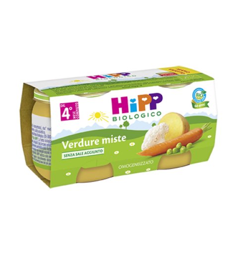 HIPP OMO VERDURE MISTE 2X80