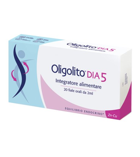 OLIGOLITO DIA 5 Cu-Zn 20f.2ml