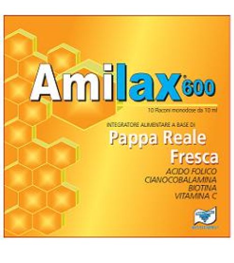 AMILAX 600 10 FLACONCINI 10ML