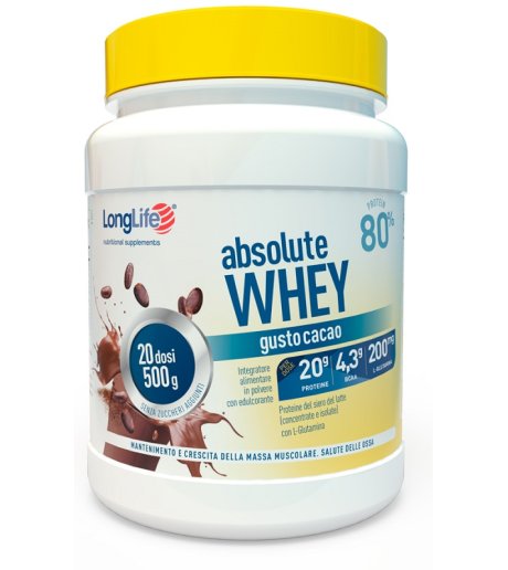 LONGLIFE ABSOLUTE WHEY CACAO