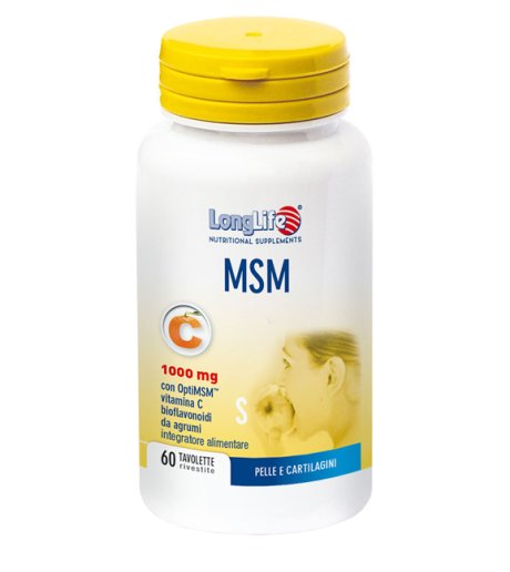 Longlife Msm 1000mg 60tav