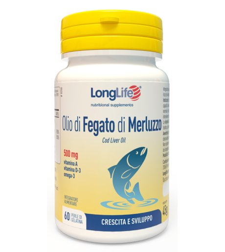 LONGLIFE OLIO FE M 500MG 60PRL