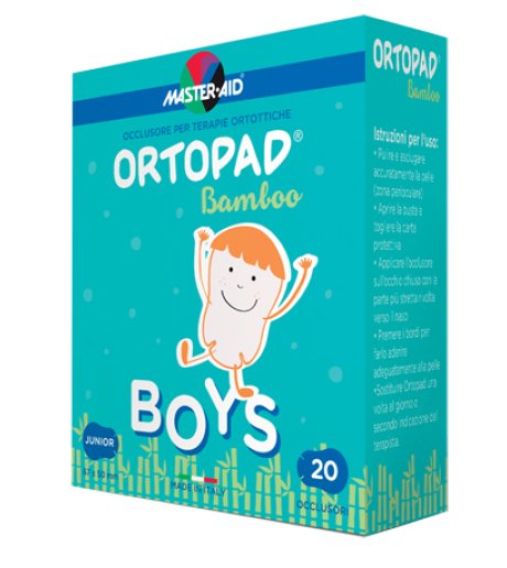 ORTOPAD CER OCUL BOYS MED 20PZ