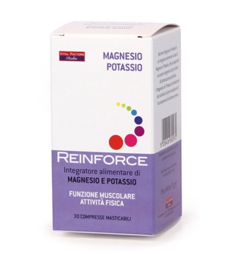 REINFORCE MAGNESIO+K 30CPR