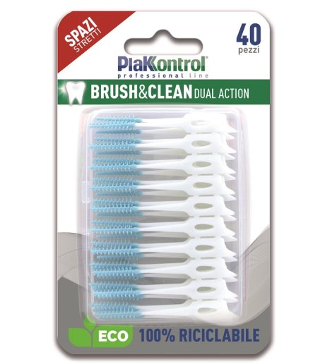 Plakkontrol Brush&clean 40pz