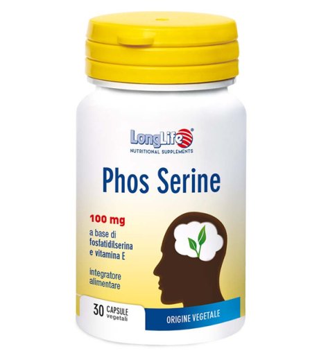 LONGLIFE PHOS SERINE 30CPS