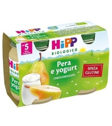 HIPP MERENDA PERA YOGURT 2X125G