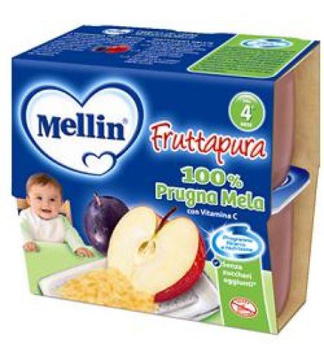 MELLIN FRUTTAPURA PRUG/MEL 4X100