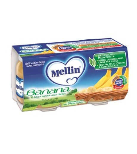 Mellin Omog Banana 2x100g