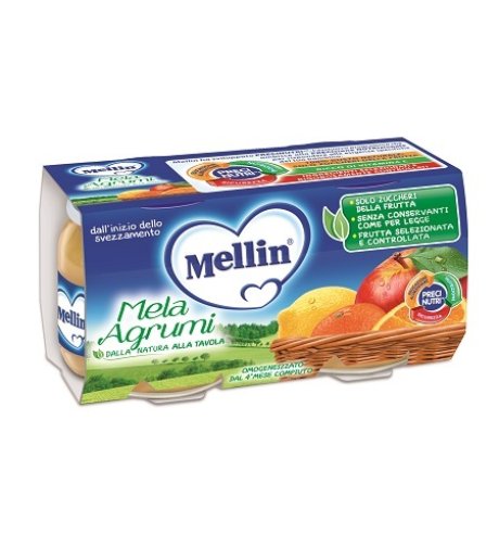 MELLIN-OMO MELA/ARANC 2X100G