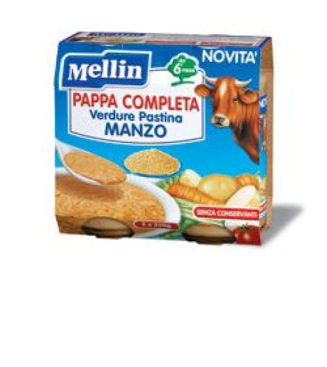 MELLIN-PAPPA COMPL MANZO  2X250G