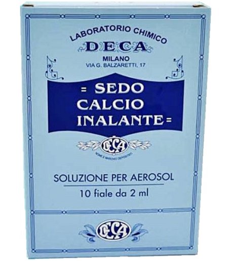 Sedo Calcio Inalante 10f 2ml