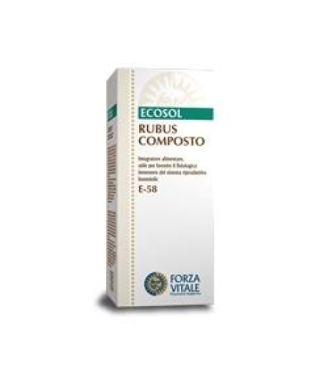 RUBUS COMPOSTO ECOSOL GTT 50ML