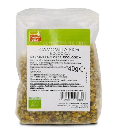 CAMOMILLA FIORI INTERI 40G FINES