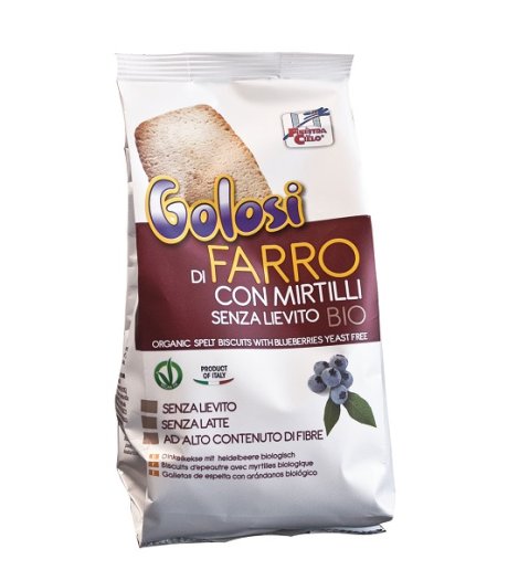 I GOLOSI Bisc.FarroMirt.250g