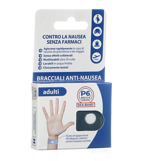 P6 Nausea Control Bracciale Ad