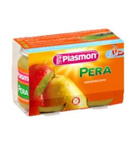 Plasmon Omog Pera 6x104g