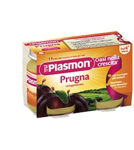 Plasmon Omog Prugna 2x104g