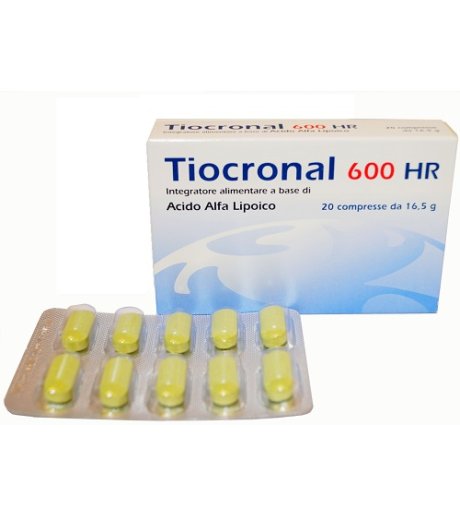 Tiocronal 600hr 20cpr