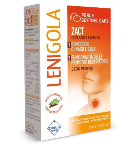 LENIGOLA BALS LIQUIRIZ 20 PERLE