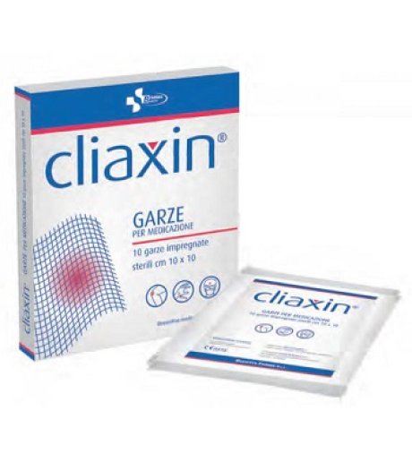 CLIAXIN GARZE STER 10X10CM 10P<