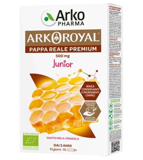 PAPPA REALE BIO 500MG 10FL ARKO