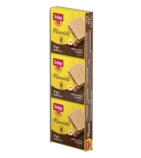 SCHAR-SNACK NOCCIOLI 3X21G