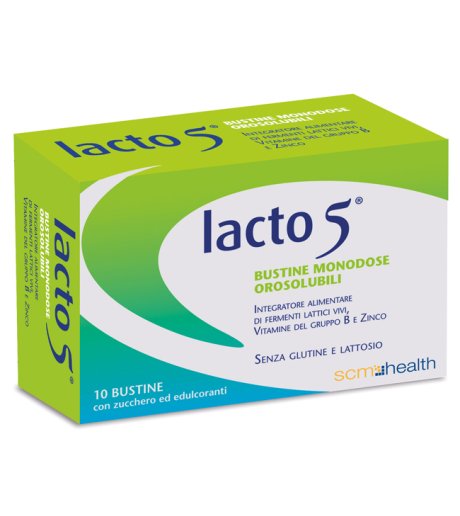 LACTO 5 10 BUSTINE OROSOLUBILI