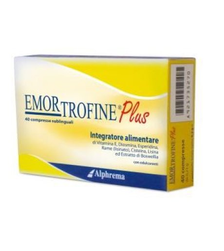 Emortrofine Plus 40cpr Subling