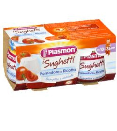 PLASMON SUGH POMOD+RICOT 2X80G