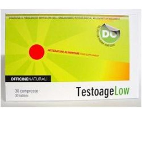 TESTOAGE LOW 30CPR 850MG