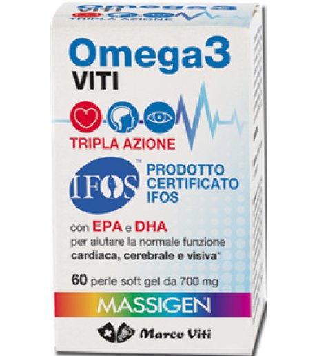 MASSIGEN OMEGA 3 TR/AZIONE 60PRL