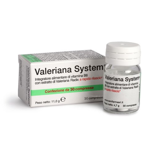 Valeriana System 30cpr