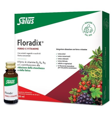 FLORADIX-FERRO 10 FLACONCINI20ML