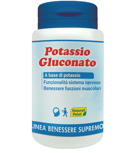 POTASSIO GLUCON 90CPR NAT/POINT