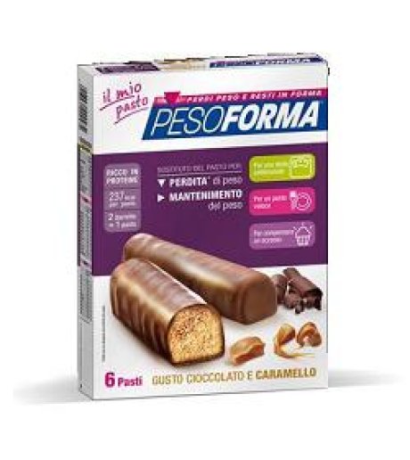 PESOFORMA BAR CARAMELLO 6PZ