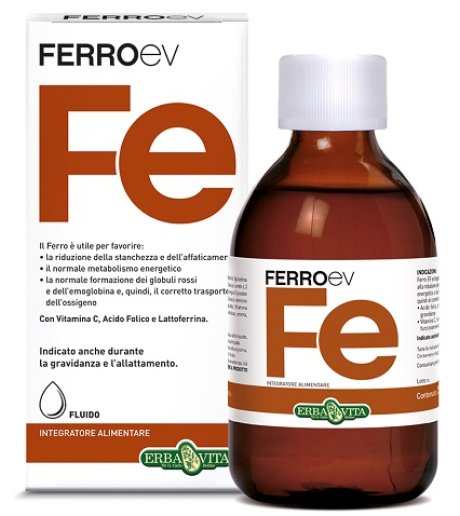 FERRO EV SCIROPPO 250ML ERBAVI