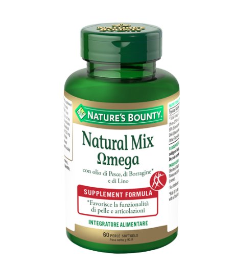 NATURE'S B.Nat.Mix Omega 60Prl