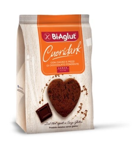 BIAGLUT Bisc.Cuori Dark 200g