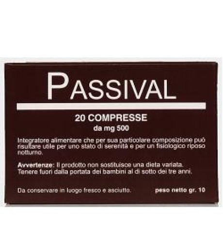 Passival Estratto Erb 20cpr