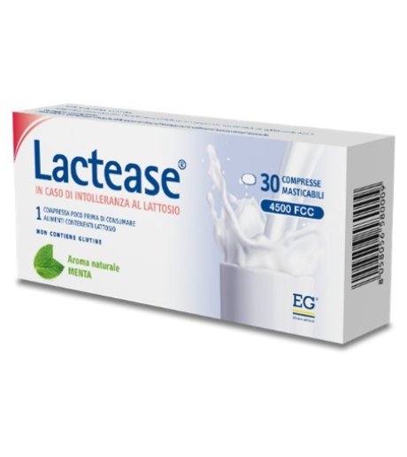 LACTEASE 4500 FCC MENTA 30CPR