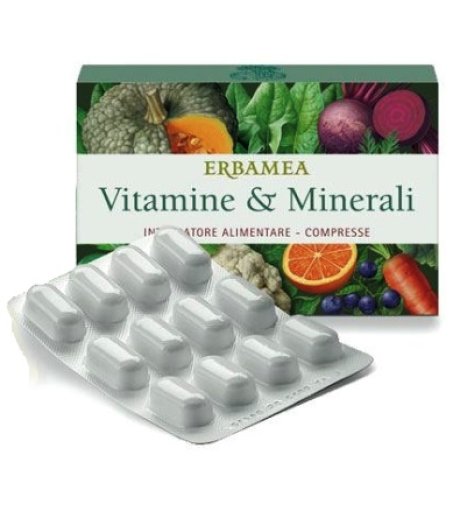 VITAMINE & MINERALI 24CPR ERBAM