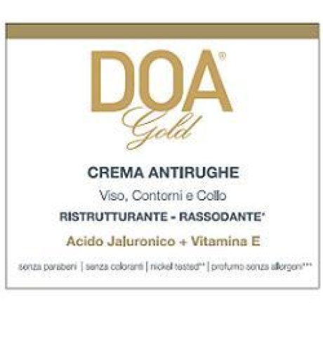 Doa Gold Crema Antirughe 50ml