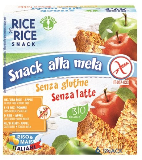 R&R Snack Riso Mela 6x21g